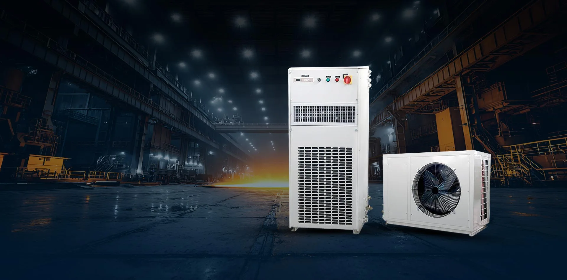 Aires acondicionados para cabina de grúa