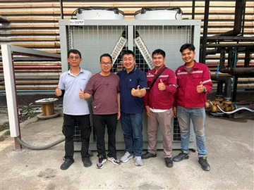 Hicon ofrece rápido soporte posventa para enfriadores modulares comerciales enfriados por aire en Tailandia